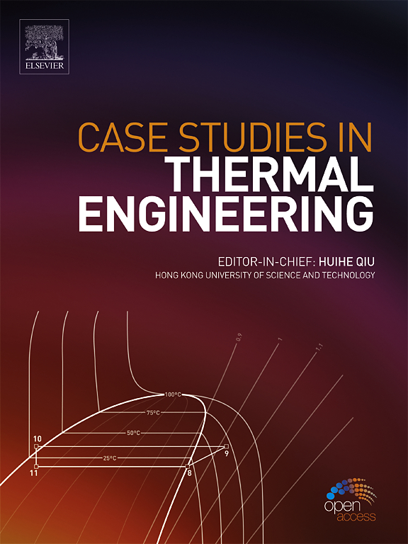 Go to journal home page - Case Studies in Thermal Engineering